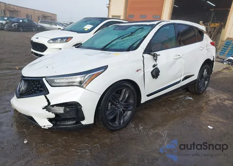 2021 Acura Rdx A-Spec Package z USA, uszkodzony, nr VIN 5J8TC2H61ML048413